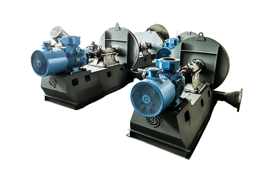 建材産業-石灰窯ガス圧ファン