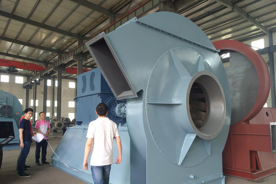 環境保護産業 - 固体および液体廃棄物ロータリーキルン処理システム 排ガスファン