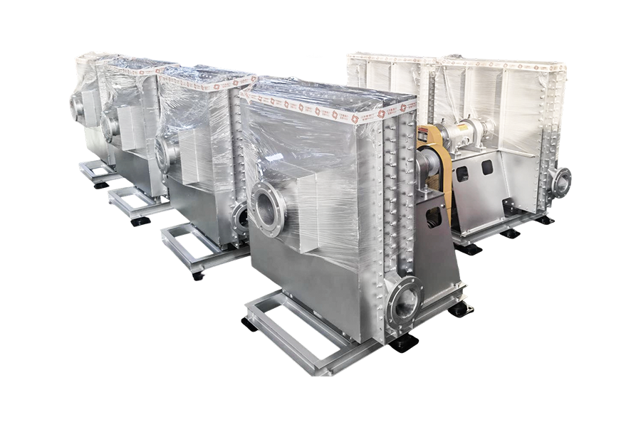 環境保護産業 - 固形・液体廃棄物ロータリーキルン処理システム 熱分解ガスファン